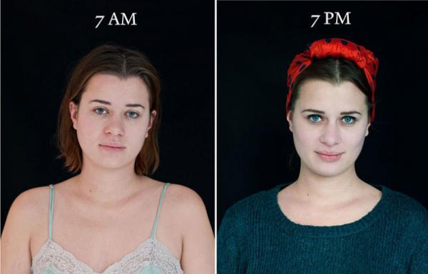 «7 утра — 7 вечера»: как по-разному выглядит человек (ФОТО)