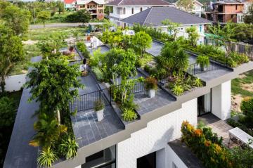 Оптимизация пространства: великолепный дом с садом на крыше (ФОТО)