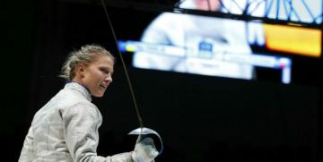 Украинская фехтовальщица пробилась в полуфинал ОИ-2016