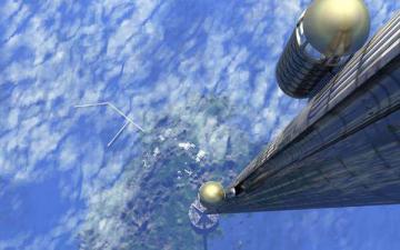 Ученые: через 50 лет может быть создан космический лифт