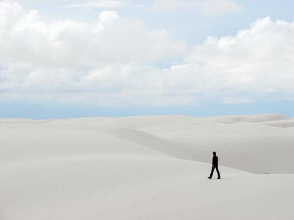 Уникальный феномен: фарфоровая пустыня в американском штате Нью-Мексико (ФОТО)