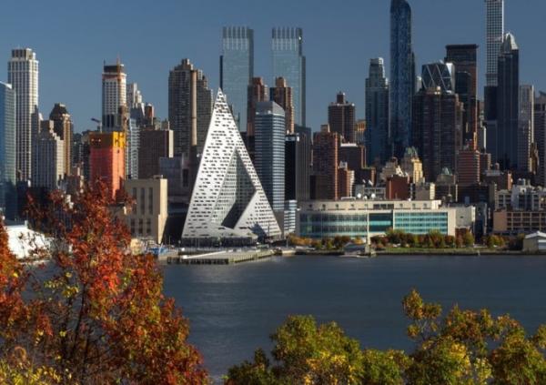 Пирамида на Манхэттене: жилой комплекс размером с квартал (ФОТО)