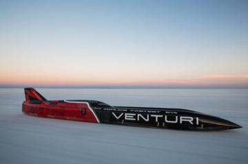 Электромобиль Venturi VBB-3 установил новый мировой рекорд скорости