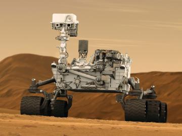 Curiosity обнаружил на Марсе драгоценное украшение