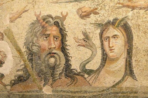 Археологи нашли в затопленном районе древнюю мозаику невероятной красоты 