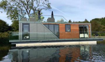 Дом на воде: романтичное и практичное решение для временного жилья  (ФОТО)