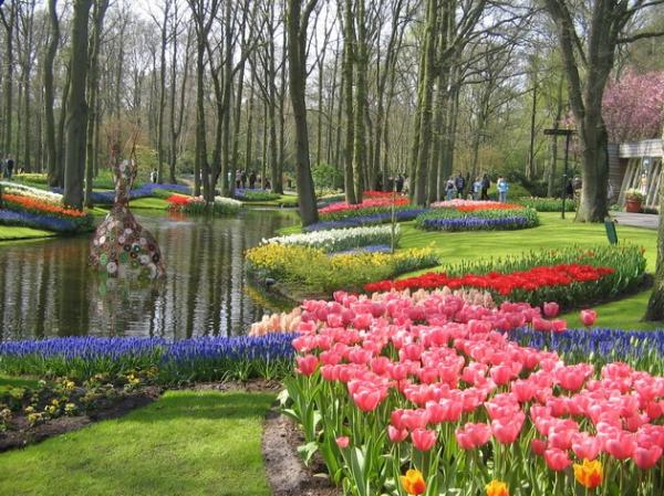 Самый большой цветочный парк в мире (ФОТО)
