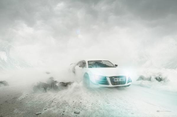 Мексиканский фотограф сделал потрясающие снимки для рекламы известной немецкой автокомпании (ФОТО)