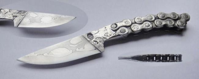 Творческие ножи, сделанные из неожиданных вещей (ФОТО)