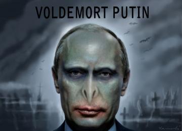Инопланетный Путин: как выглядел российский президент на Хэллоуин (ФОТО)