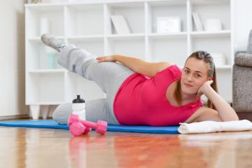 Занятия спортом помогают женщинам вовремя рожать