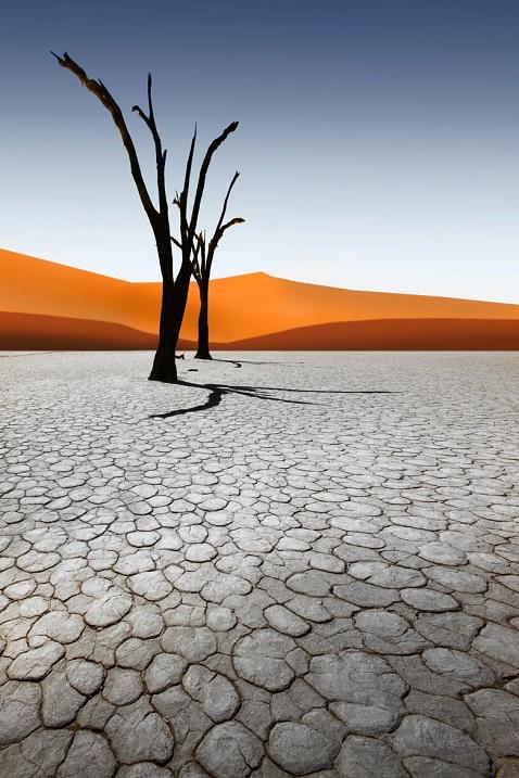  Сюрреалистические пейзажи Мертвой долины (Фото)