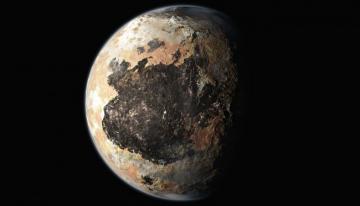 Космическое агентство NASA показало темную сторону Плутона (ФОТО)