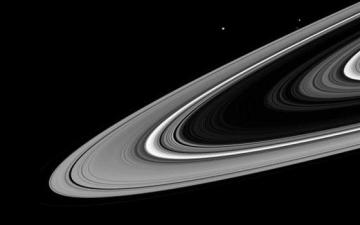 Ученые предлагают новую модель происхождения колец Сатурна