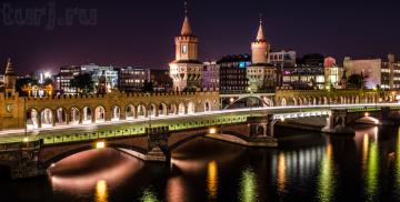Водные ворота Берлина. Символ Германии - мост Обербаумбрюкке (ФОТО)