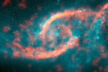 Ученые смогли наблюдать космическое «ДТП» галактического масштаба