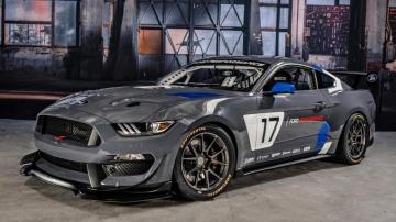 В Сети появились снимки гоночного Ford Mustang GT4 (ФОТО)