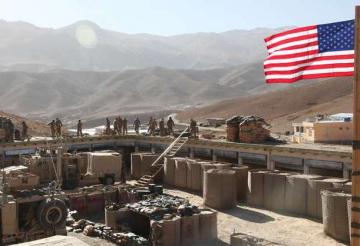 В Афганистане возле военной базы США прогремел мощный взрыв