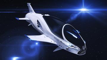 Lexus разработал космический корабль «Скайджет» (ВИДЕО)