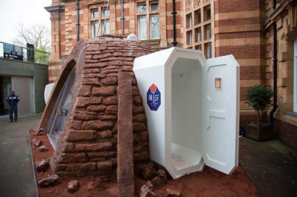 В Великобритании продемонстрировали концепт марсианских жилищ (ФОТО)