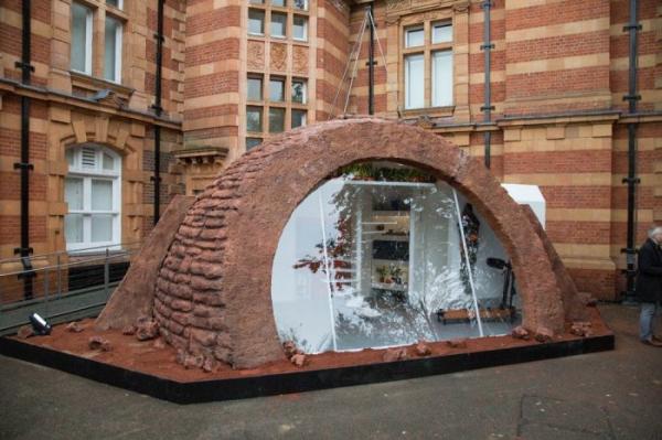 В Великобритании продемонстрировали концепт марсианских жилищ (ФОТО)