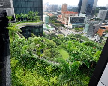 В Сингапуре построили уникальный сад-отель (ФОТО)