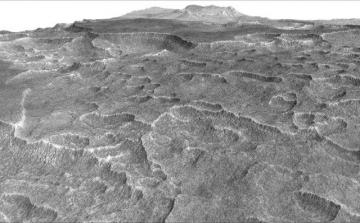 На Марсе обнаружены гигантские подповерхностные залежи водяного льда