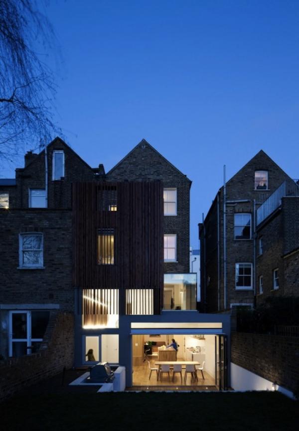 Дом “в гармошку”: необычное жилище в Северном Лондоне (ФОТО)