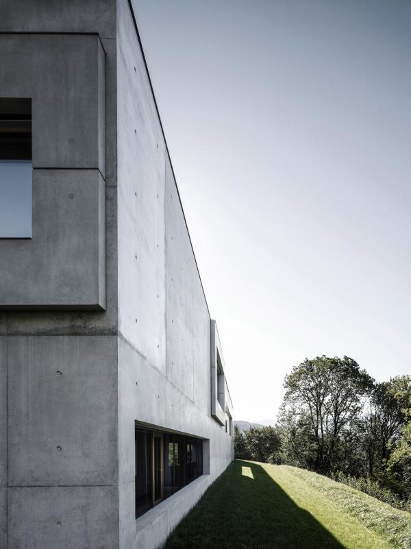 Подальше от городской суеты: бетонный дом  с эффектным видом на долину Рейн в Австрии (ФОТО)