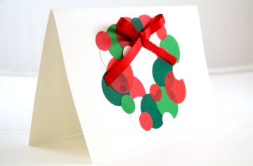 Минималистичные рождественские открытки (ФОТО)