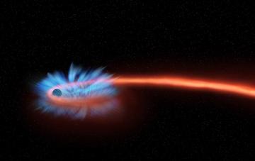 Оптическая иллюзия: Черная дыра ввела ученых в заблуждение