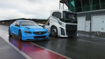 Volvo сравнила седан S60 и 2400-сильный грузовик (ВИДЕО)