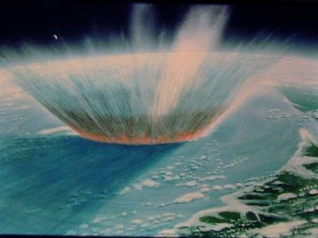 Открытие: Падение большого астероида в океан для населения Земли не опасно