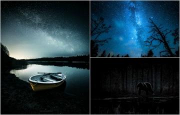 “Синяя ночь”: завораживающий фотопроект мастера из Финляндии (ФОТО)