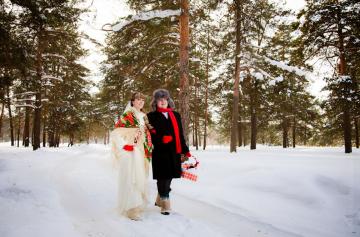 Зимняя свадьба: 12 необычных платьев (ФОТО)