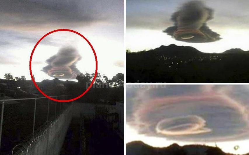 Необычные облака напугали жителей Мексики (ФОТО)