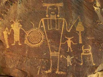 Археологи обнаружили самые древние наскальные рисунки на земле (ФОТО)