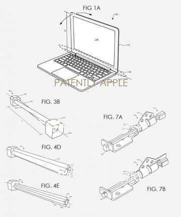 Apple работает над «умными» петлями для новых MacBook (ФОТО)