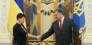 Савченко заявила, что будет бороться с Порошенко