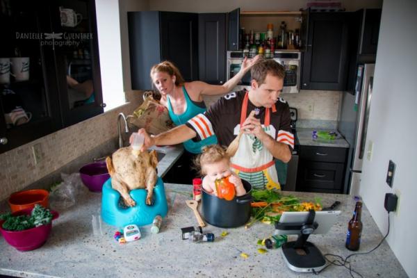 Семейная жизнь без прикрас: откровение британского фотографа (ФОТО)