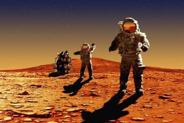 NASA выбрало три места для будущих посадок на Марсе