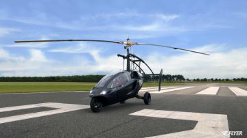 PAL-V Liberty: уникальный гибрид автомобиля и вертолета