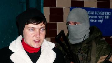 Надежда Савченко призвала сражаться за украинских военнопленных