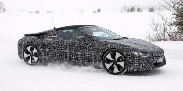 BMW приступила к тестам кабриолета i8 (ФОТО)