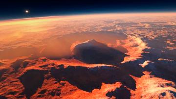 Ученые пока не могут назвать причину мрачной погоды на Марсе
