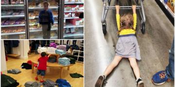 Дети на шопинге: курьезные снимки, которые вас развеселят (ФОТО)