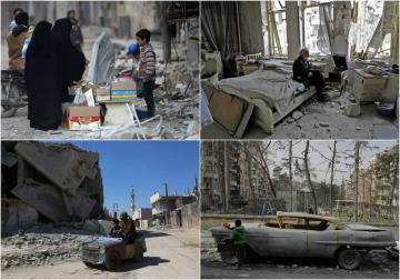 Зона боевых действий: кадры повседневной жизни в Сирии (ФОТО)