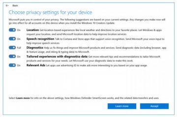 Microsoft рассказала, какие данные собирает о своих пользователях