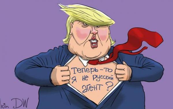 Зачем Трамп инициировал бомбежку в Сирии: карикатура от Елкина (ФОТО)