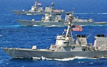 Ударная группа ВМС США направится к Корейскому полуострову‍